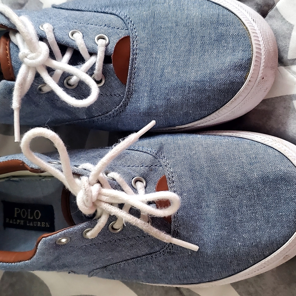 Ralph Lauren Polo Vaughn II Canvas Trainer
